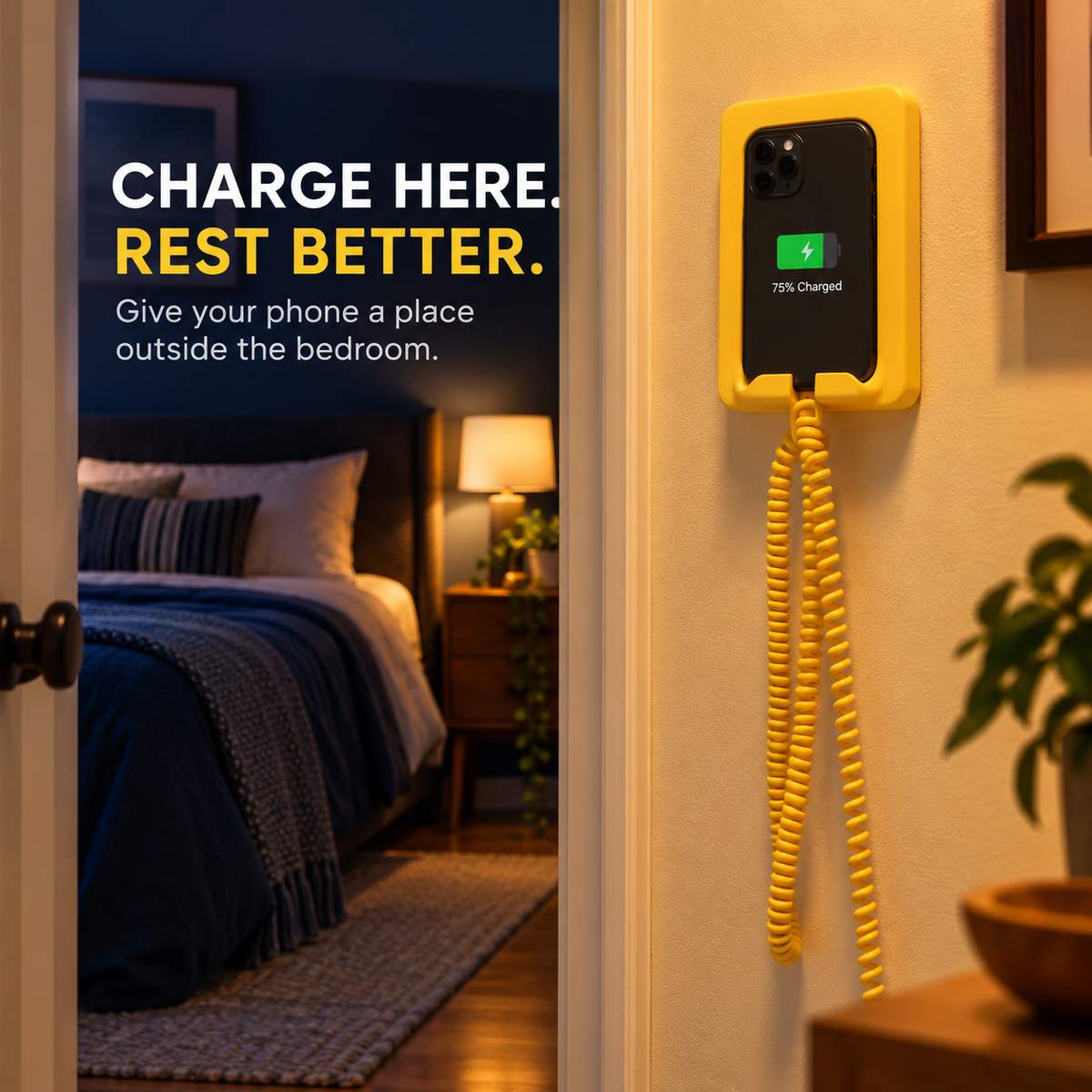 Creative Charger – Find a Home for Your Phone