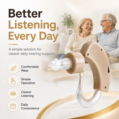 Earsight enhancement devices suitable for middle-aged and elderly people