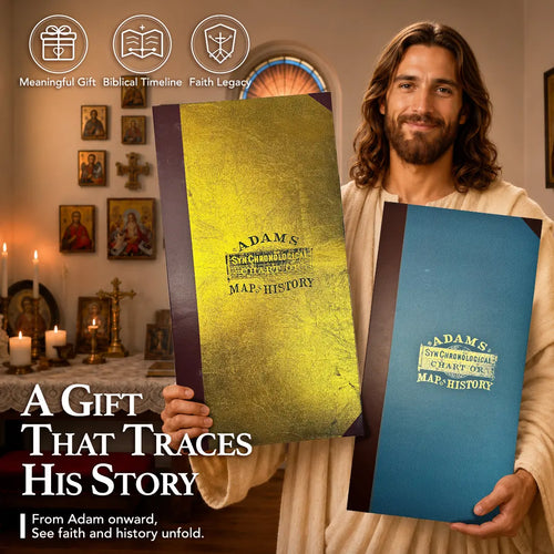 📜 SPECIAL OFFER | Synchronological History Chart – 6,000 Years of Biblical & World Events in One Fold-Out Timeline