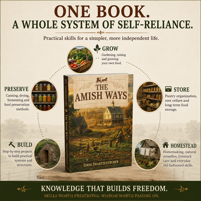🏡 HOMESTEADING FAVORITE | Practical Self-Sufficiency Guide – Food, Pantry, Home & Traditional Living Skills