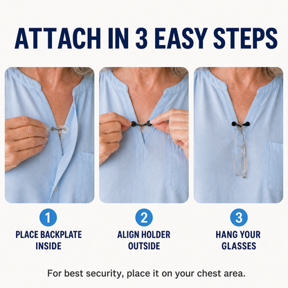 👓Magnetic Glasses Holder — Keep Your Glasses Close