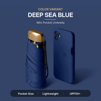 ✨ Say Goodbye to Bulky Umbrellas-Dual-Purpose Portable Capsule Umbrella