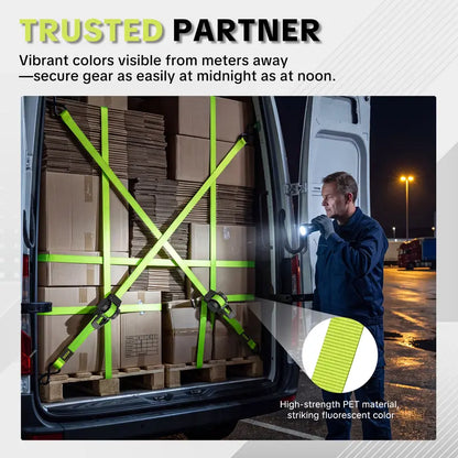 Sturdy Retractable Ratchet Straps