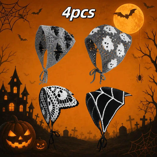 🎃🎃Spooky Meets Boho – The Perfect Halloween Headscarf for Every Outfit