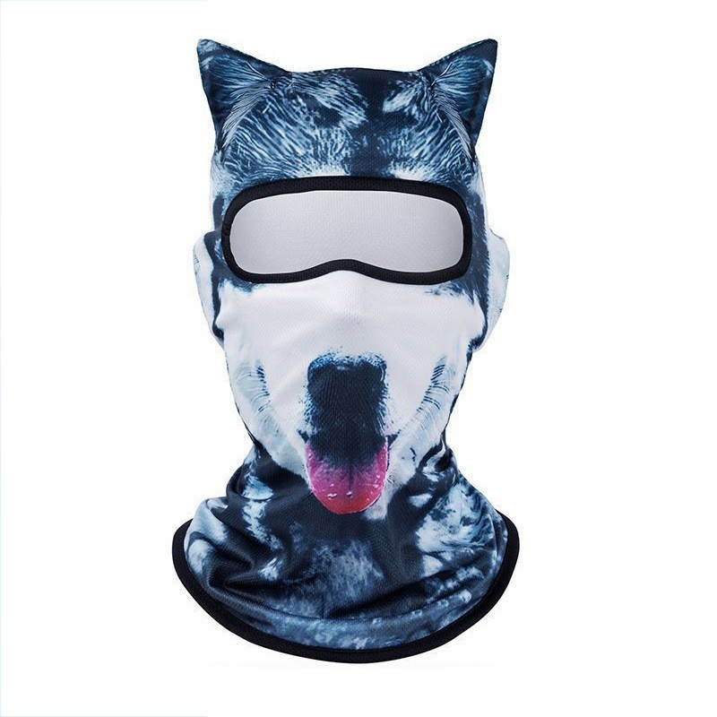 🐾❄️ Snow Crew – Animal-Style Winter Balaclava