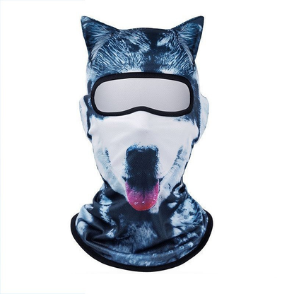 🐾❄️ Snow Crew – Animal-Style Winter Balaclava