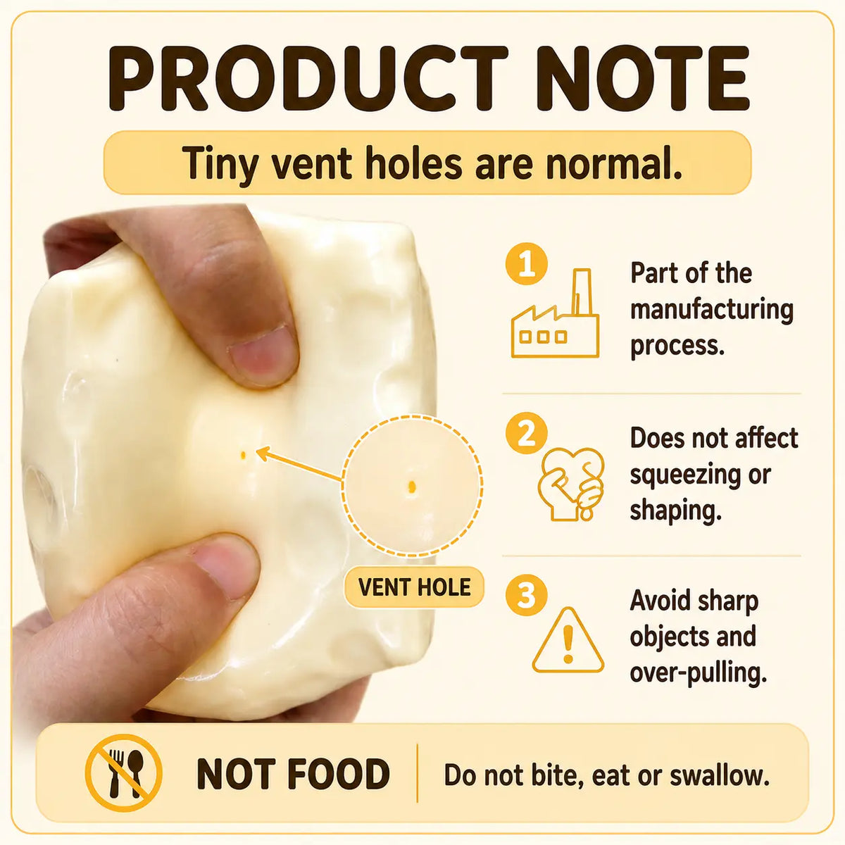 🧀🧀Squeeze the Stress Away – The Adorably Squishy Cheese Cube Fidget Toy