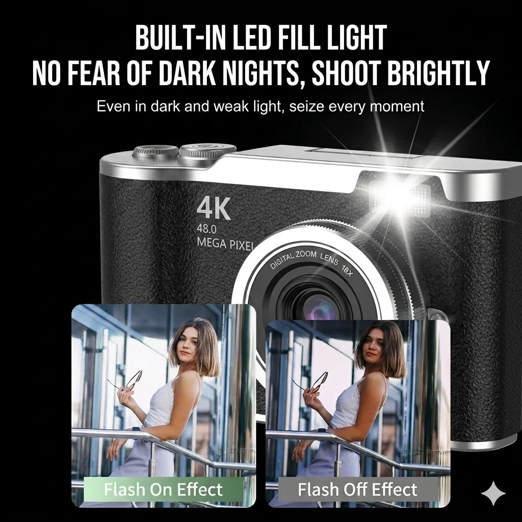 📸 Ultra-HD 4K Digital Camera: Elevate Your Photography
