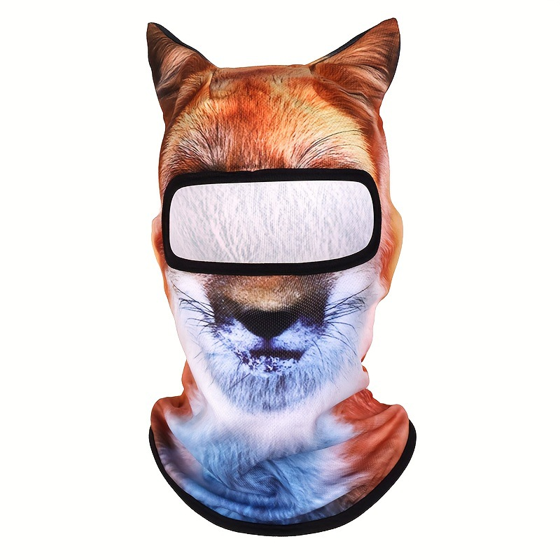 🐾❄️ Snow Crew – Animal-Style Winter Balaclava