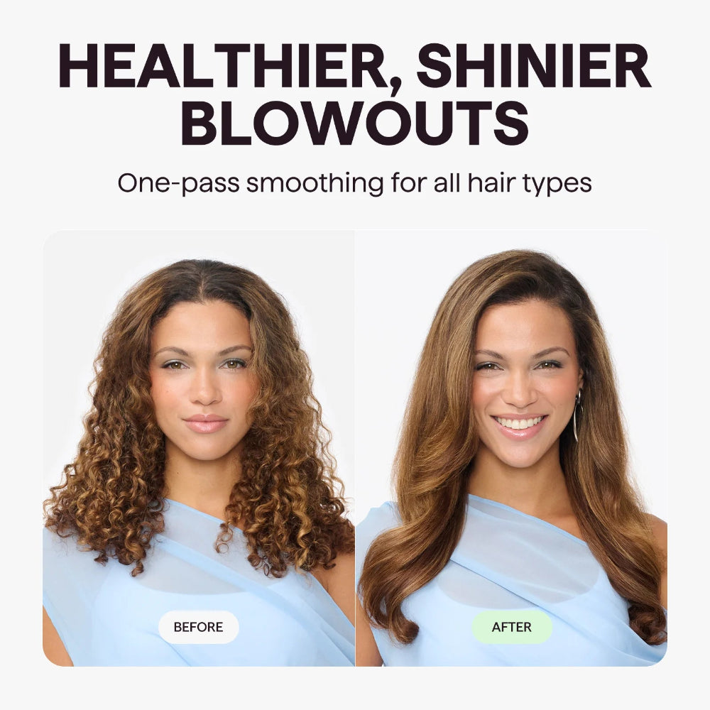 Negative Ion Curling Iron (32mm): Deep-U "Big Egg Roll" / W-Wave Curler with Audible Timer
