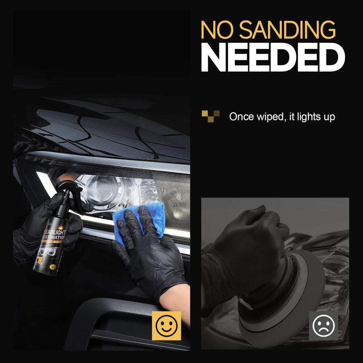 Restore Crystal-Clear Headlights in Minutes