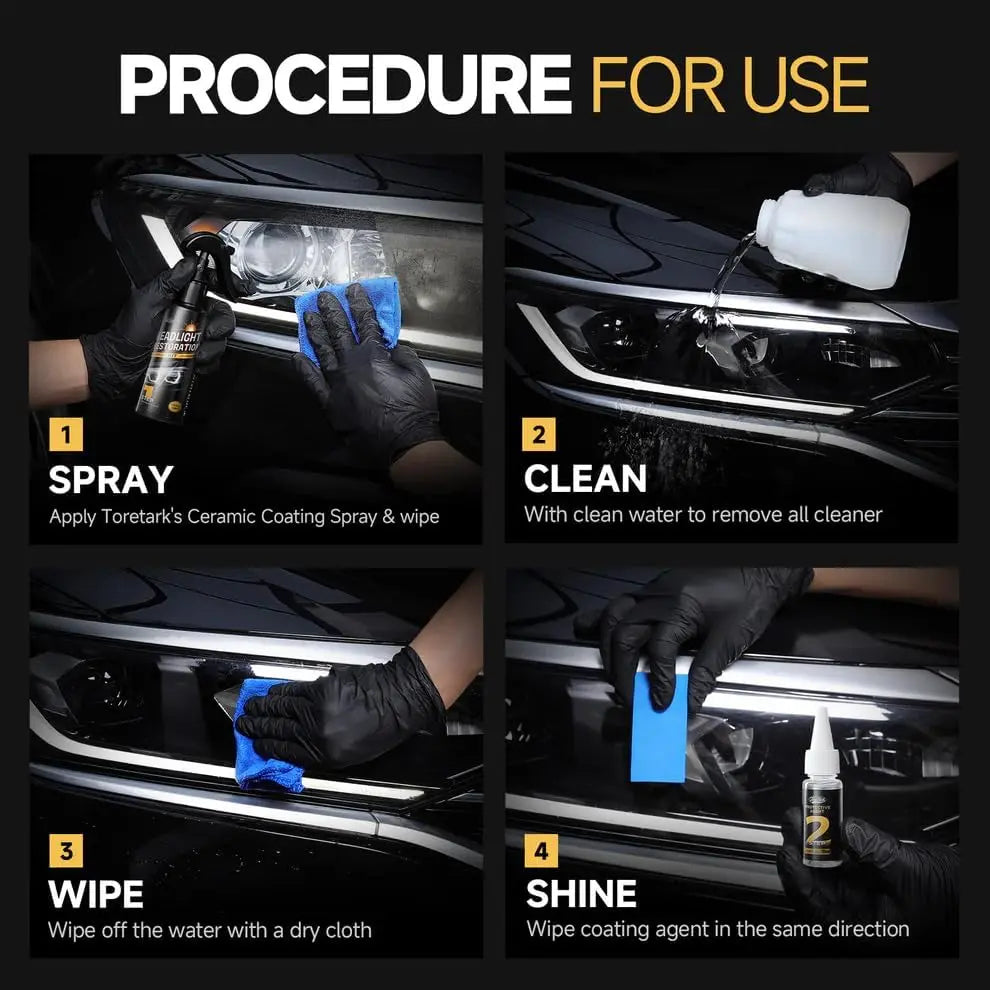 Restore Crystal-Clear Headlights in Minutes
