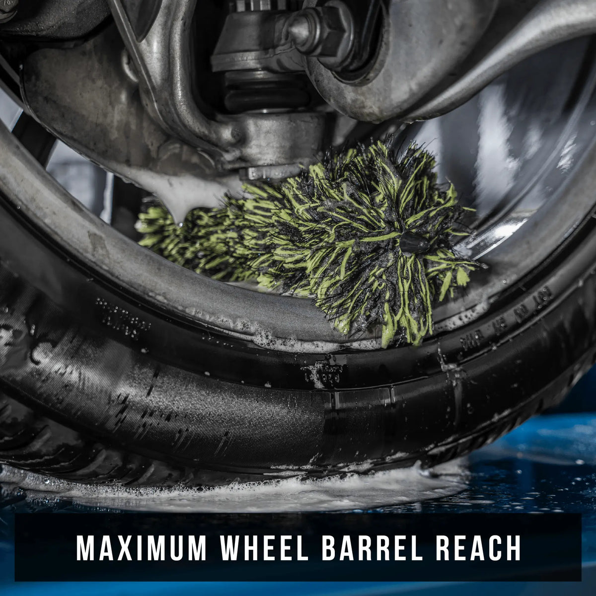 🧽🧽Deep-Clean Every Wheel – The Brush Built to Reach Where Others Can’t