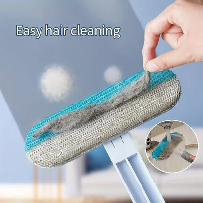 🐾🐾Say Goodbye to Pet Hair – The Reusable Brush That Cleans Fur from Every Surface