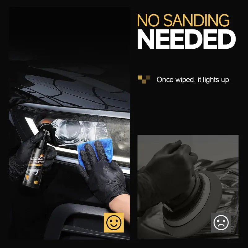 Restore Crystal-Clear Headlights in Minutes