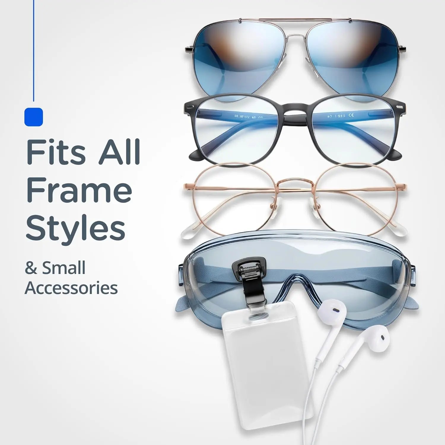 Magnetic Glasses Holder Premium Strength Magnetic