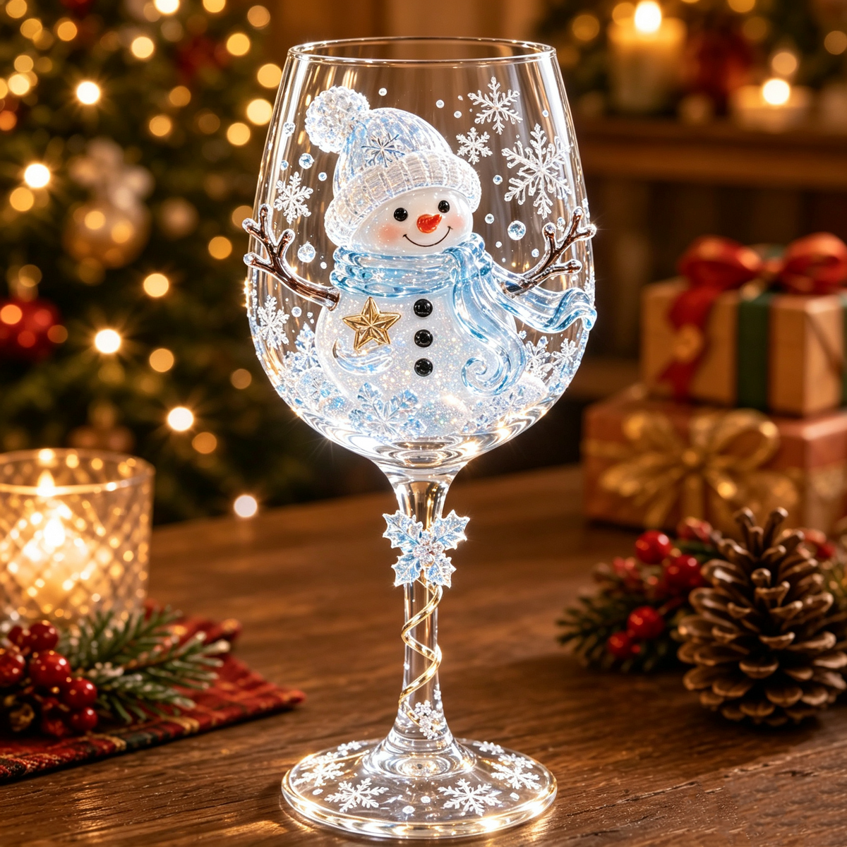 🎄Christmas Early Bird Sale🎁Christmas 3D Wine Glass Collection Gift Box Set🍷🎅