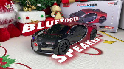 WSTER WS-660 Supercar Bluetooth Speaker with LED Lights