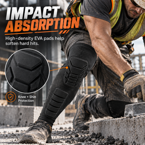 Pro Honeycomb Anti-Collision Full-Leg Compression Guard 🛡️🛡️