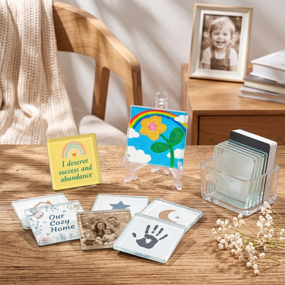 Clear Acrylic Magnetic Fridge Photo Frames