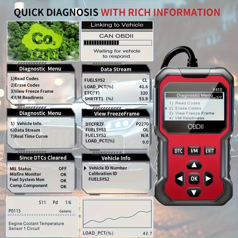 🔥2026 Newest OBD2 Scanner Code Reader