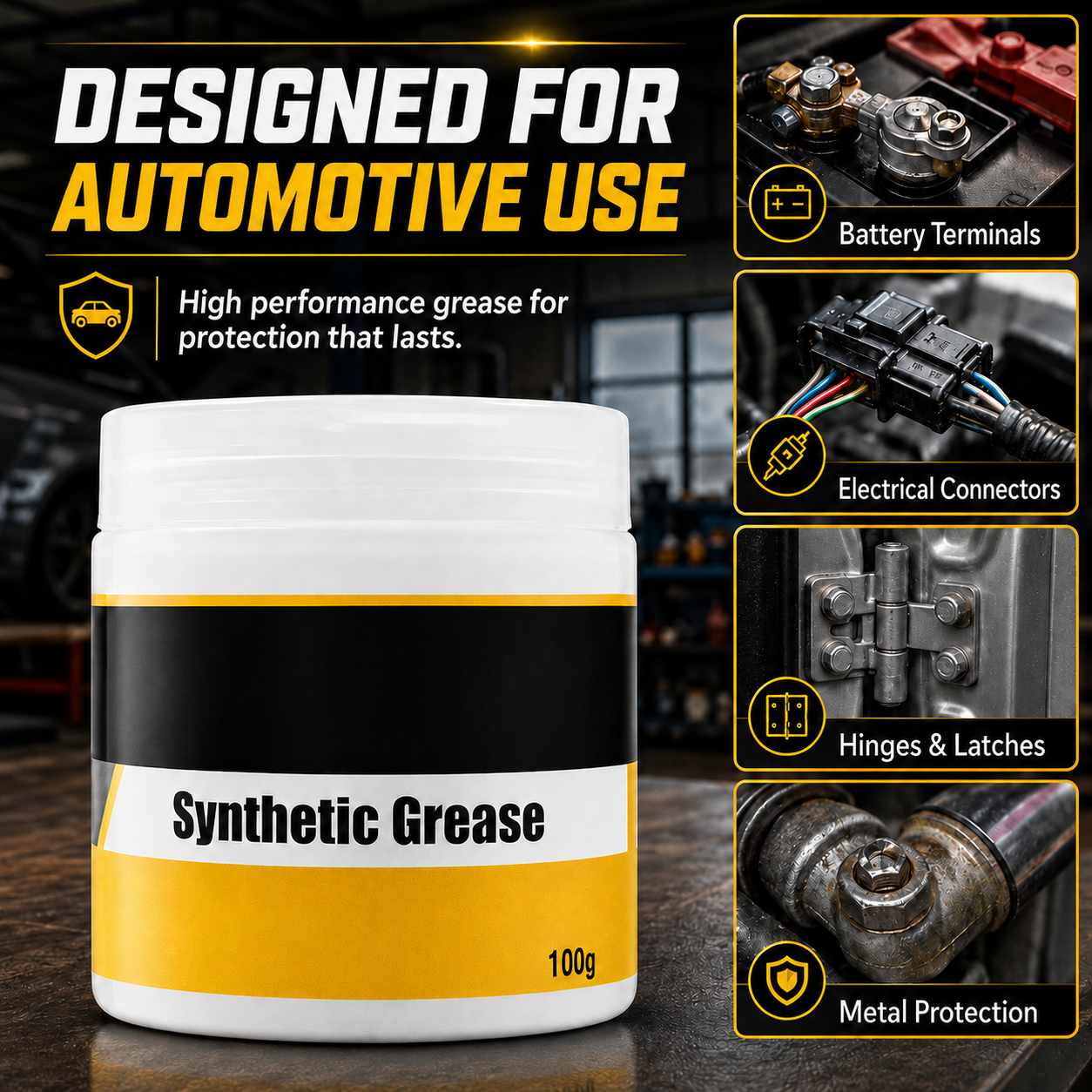 🔥Limited-time 49% off🔥🚗Automotive Grease – ✨Long-Lasting Lubricant for Bearings, Hinges, Terminals & Moving Parts