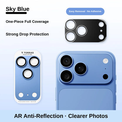 iPhone 18 Camera Lens Protector — Full-Coverage 9H+ Glass Protection