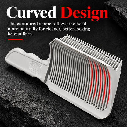 🔥 Limited-Time 49% OFF✂️ 4-Piece Home Haircut Guide Kit | Adjustable Silicone Clipper Band for Fades & Edge