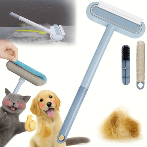 🐾 Say Goodbye to Pet Hair – The Reusable Brush That Cleans Fur from Every Surface 🧹✨