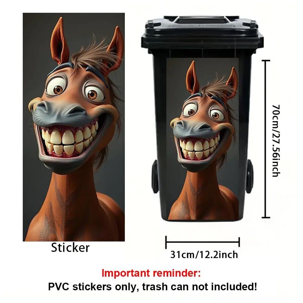 ⏳ Last Day 49% OFF -Creative Trash Can Sticker with Colourful Cartoon✨