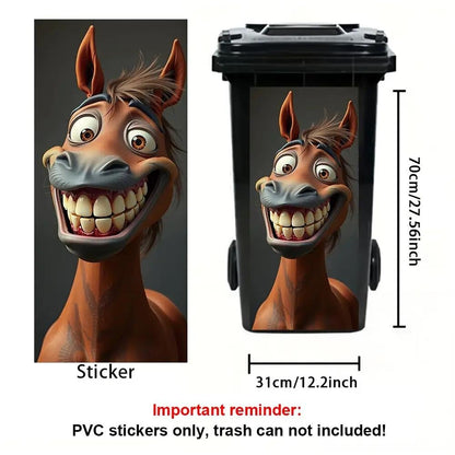 ⏳ Last Day 49% OFF -Creative Trash Can Sticker with Colourful Cartoon✨
