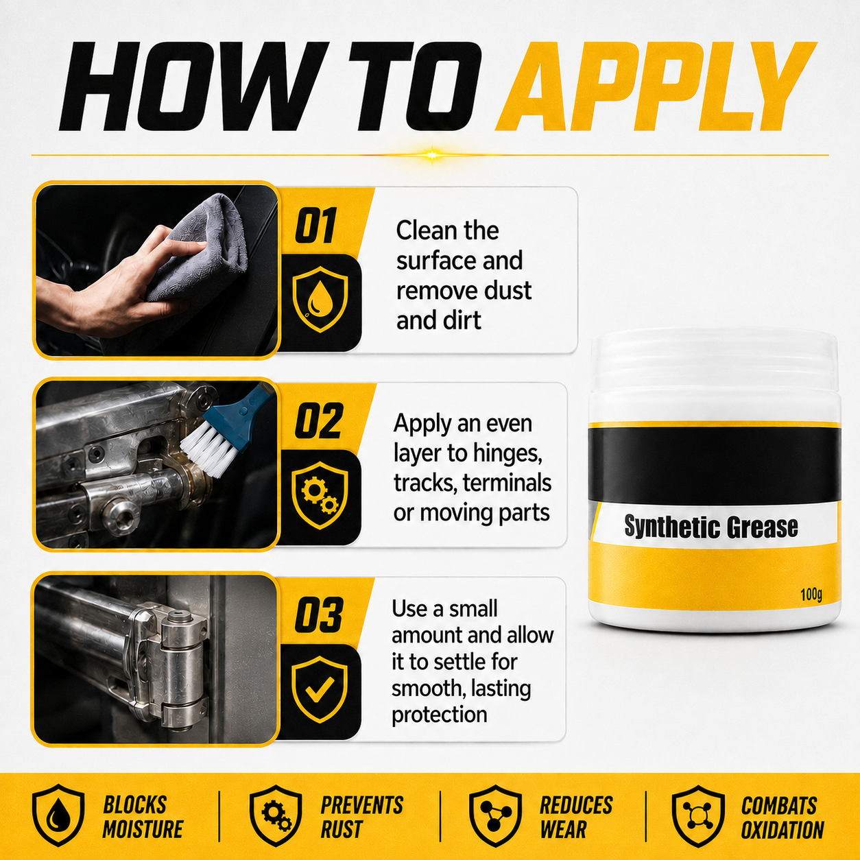 🔥Limited-time 49% off🔥🚗Automotive Grease – ✨Long-Lasting Lubricant for Bearings, Hinges, Terminals & Moving Parts