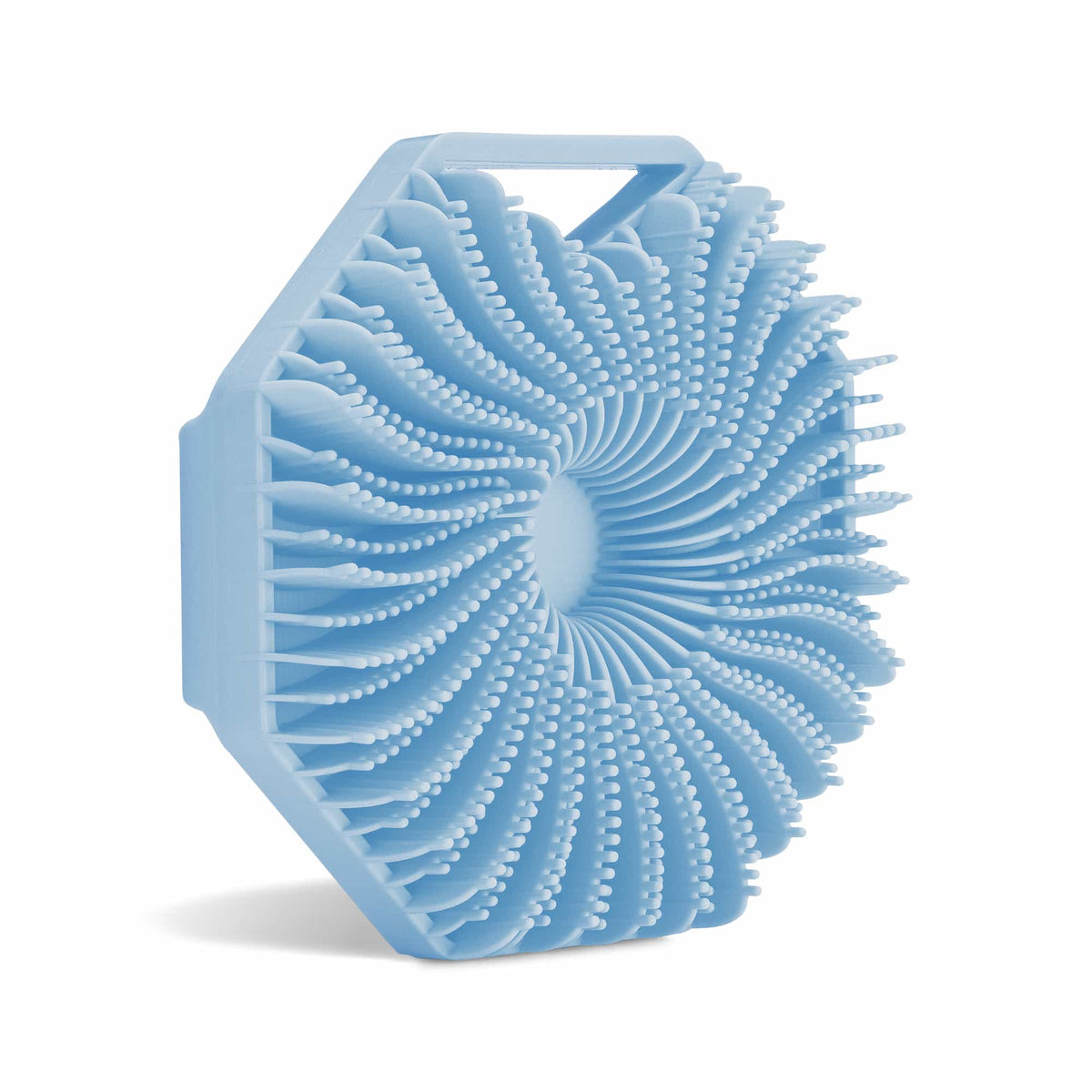 Body Bath Brush — Antibacterial silicone bath brush designed for sensitive and acne-prone skin.