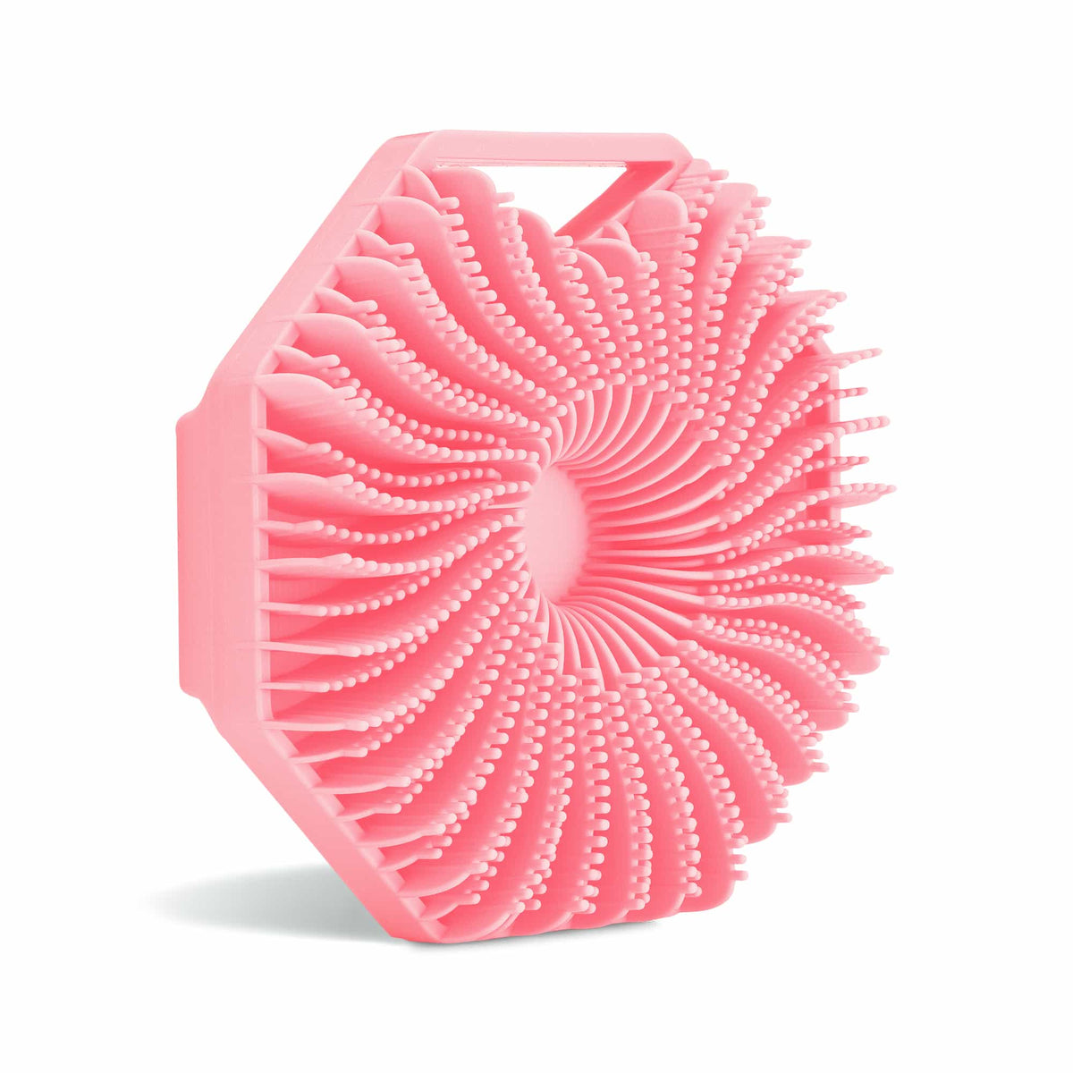 Body Bath Brush — Antibacterial silicone bath brush designed for sensitive and acne-prone skin.