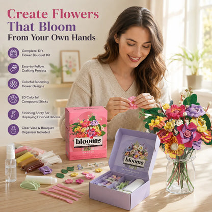 DIY Blooming Flower Bouquet Craft Kit