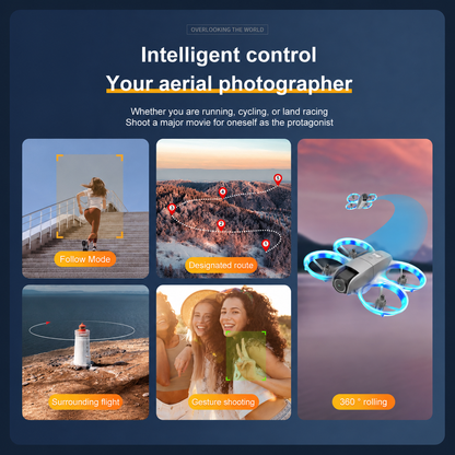 Capture Stunning 4K Aerial Views with Smart GPS Precision