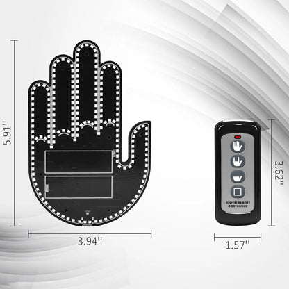 Car Gesture LED Lights — Fun, Expressive & Eye-Catching Ambient Lighting
