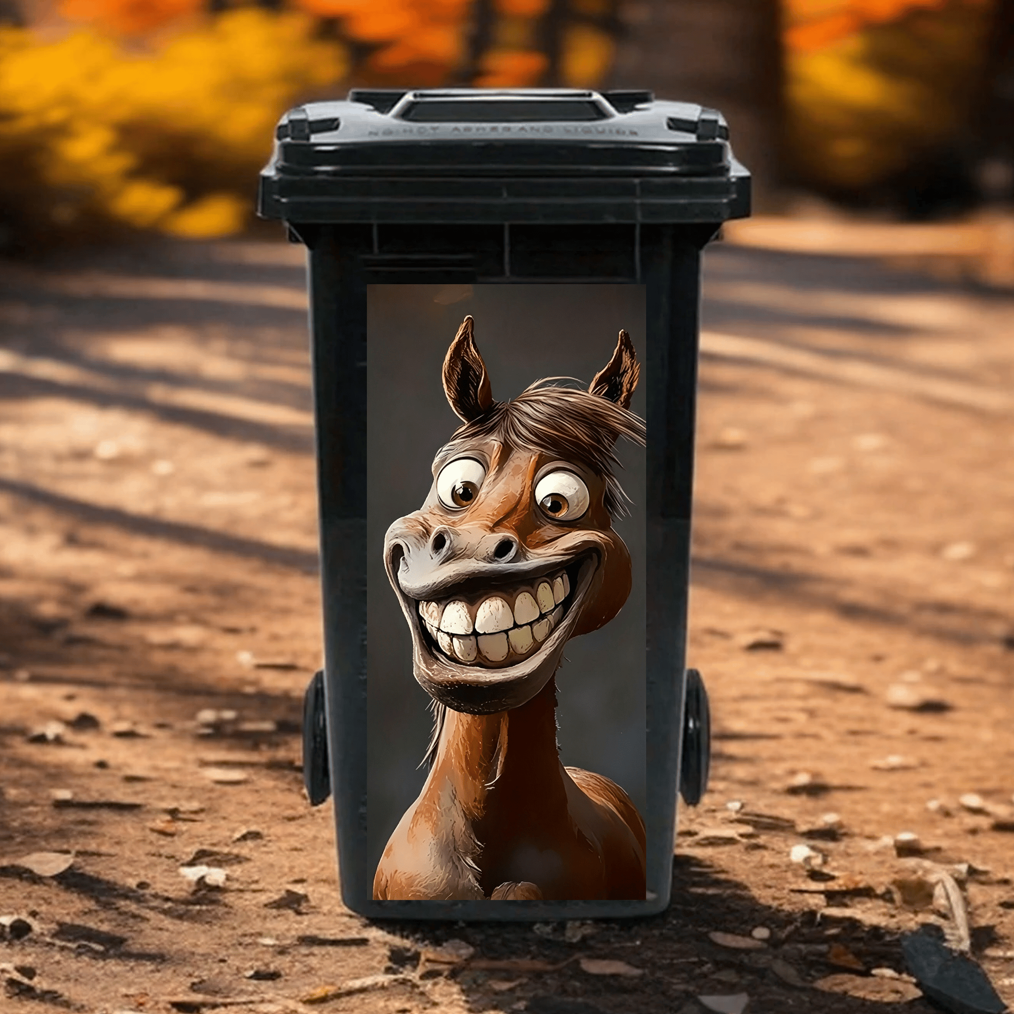 ⏳ Last Day 49% OFF -Creative Trash Can Sticker with Colourful Cartoon✨