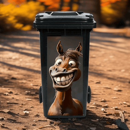 ⏳ Last Day 49% OFF -Creative Trash Can Sticker with Colourful Cartoon✨