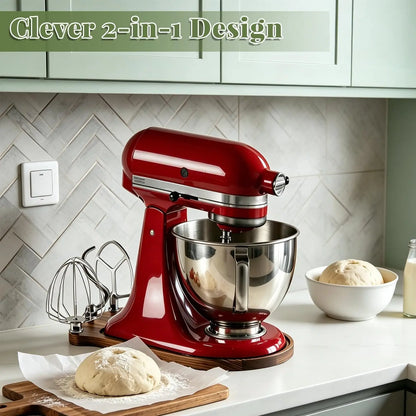 Non-slip base for KitchenAid mixers – Pine wood
