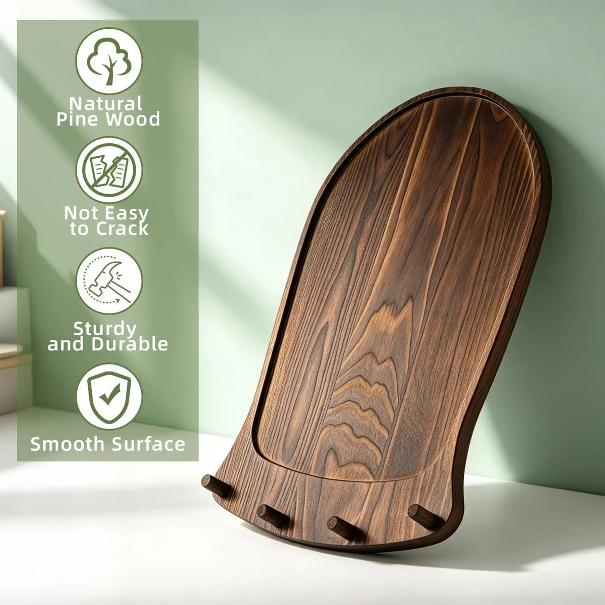 Non-slip base for KitchenAid mixers – Pine wood