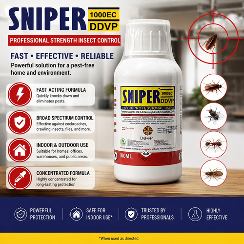 Household Pest Control Concentrate – Indoor insecticide and cockroach control solution; effective against cockroaches, crawling insects, flies, and more.