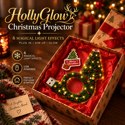 ⏳🔥LIMITED TIME 50% OFF!🎄Christmas Ceiling Projector – 6 Magical Light Effects for Instant Holiday Magic ✨