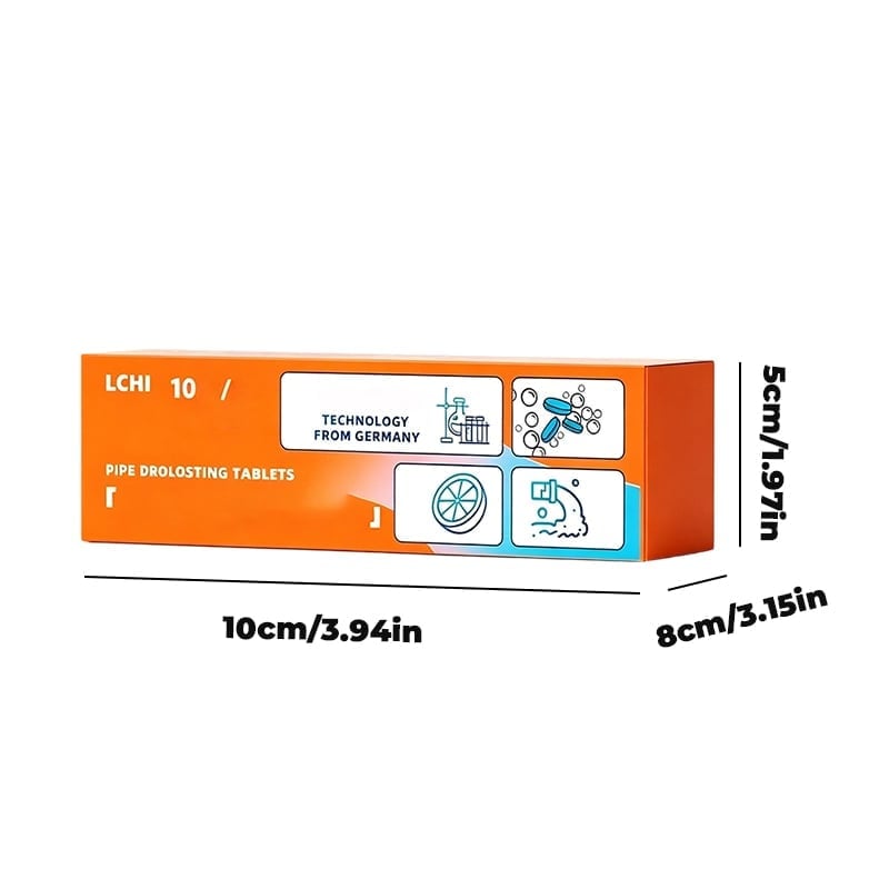 Powerful Pipe Declogging & Cleaning Tablets