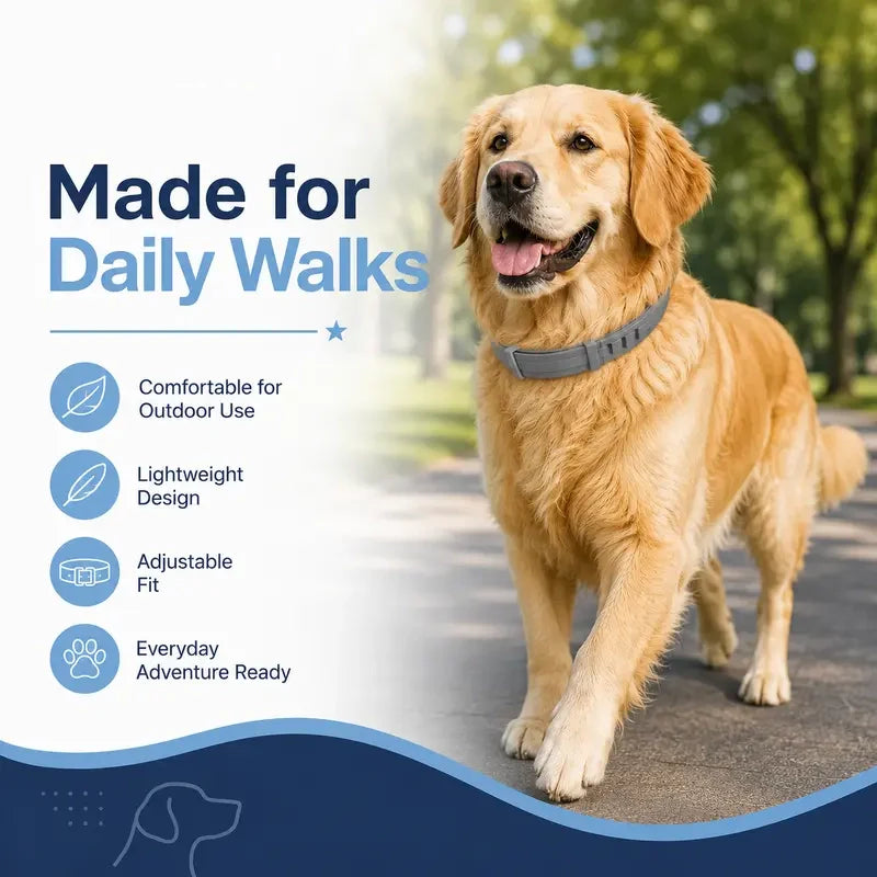 Adjustable Fresh-Scent Dog Collar Set (3 PCS) – Lightweight & Comfortable for Large Dogs