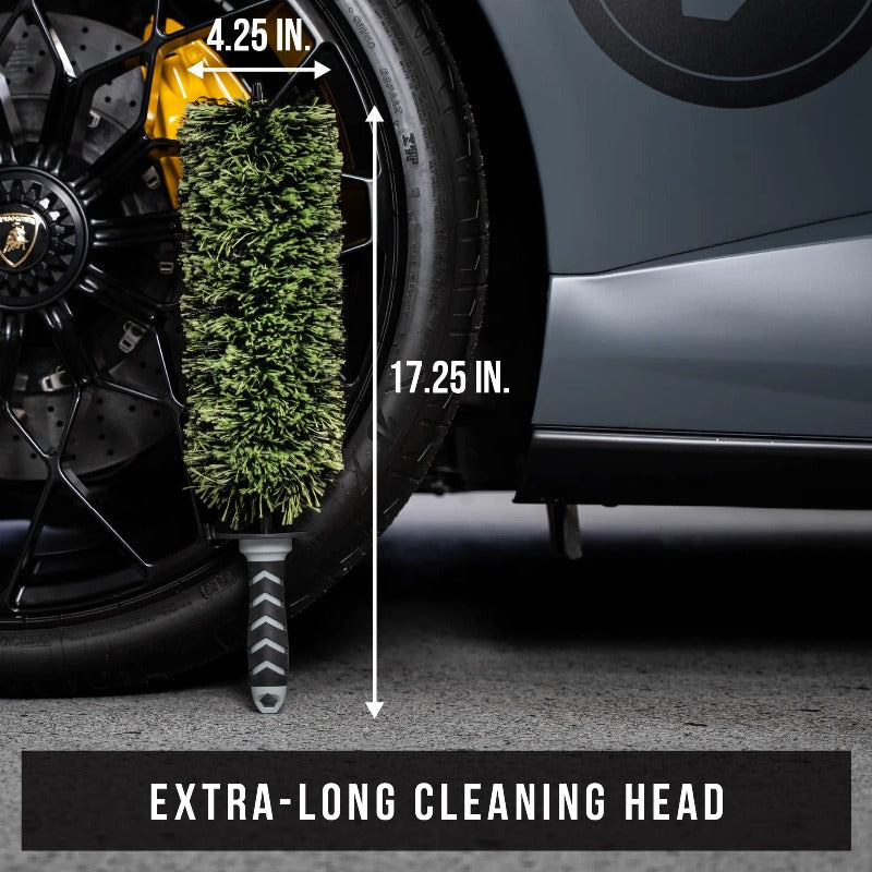 🛞 Ultra-Reach Deep Clean Brush 🧽 | Wheel Barrel Cleaning Brush, 1 Pack ✨