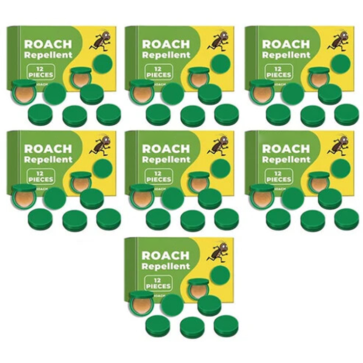 🪳 12-Piece Roach Bait Station Set – Indoor Cockroach & Crawling Pest Control