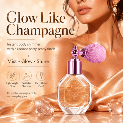 ✨💖 Magic Shimmer Highlighter Spray for Face, Body & Hair 🌟