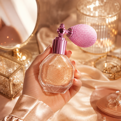 ✨💖 Magic Shimmer Highlighter Spray for Face, Body & Hair 🌟