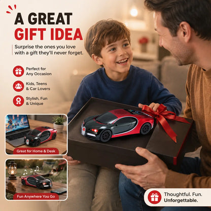 WSTER WS-660 Supercar Bluetooth Speaker with LED Lights